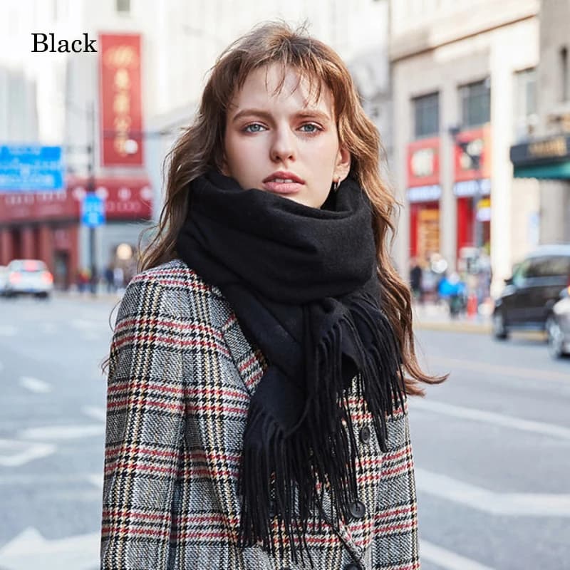 Women's 100% Wool Winter Scarf