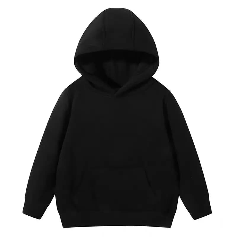 Kids Hoodie Sweatshirt Long Sleeve White