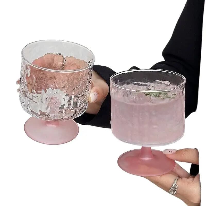 Reusable Glass Drinkware Cup