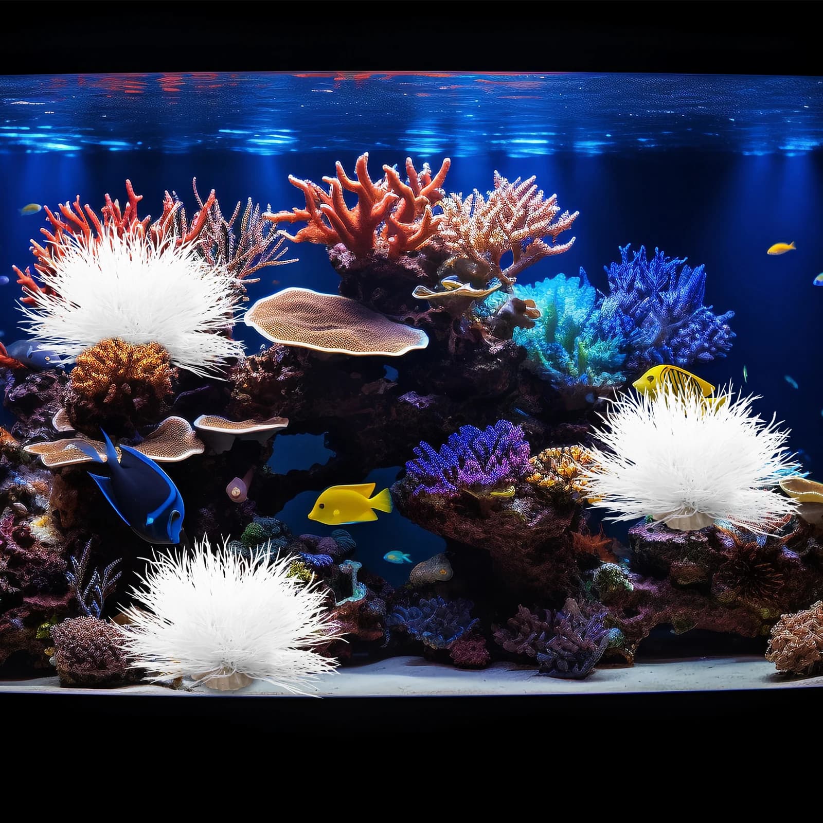 Artificial Aquarium Decor Plants Plastic Aquatic Plants Fish Tank Landscaping Ornament Underwater Plants Aquarium Accessories