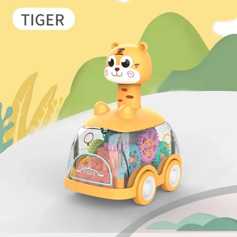 Toddler Push and Go Toy Cars Set