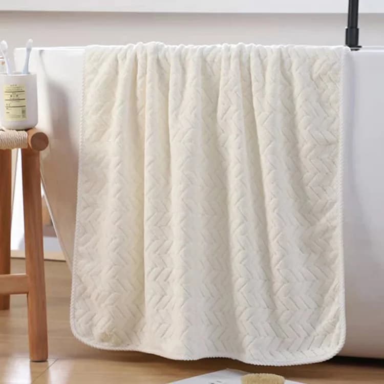 Extra Large Plush Microfiber Bath Sheet