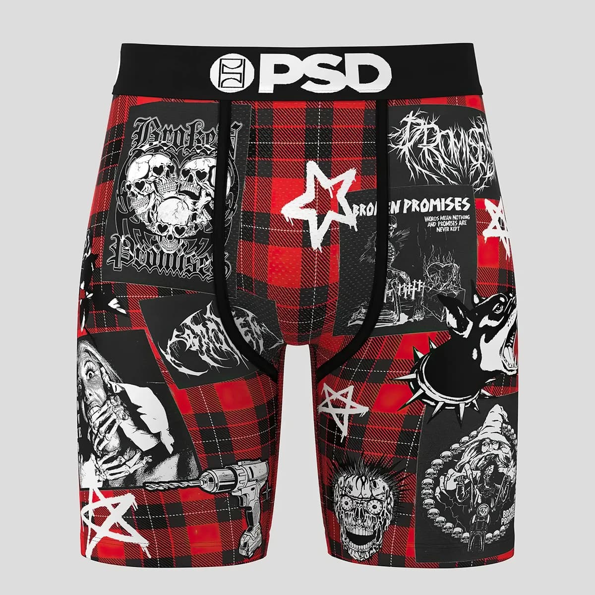 Men's Cartoon Basketball Shorts Mid-Waist