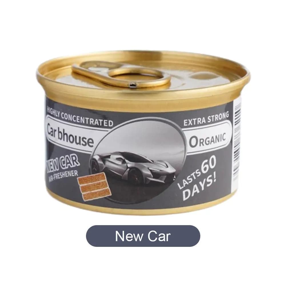 Organic Bubble Gum Scent Car Air Freshener Can