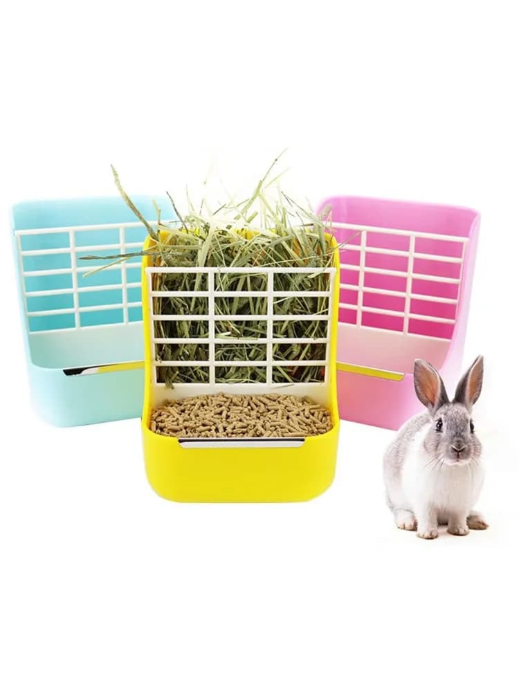 Small Animal Hay and Food Feeding Rack