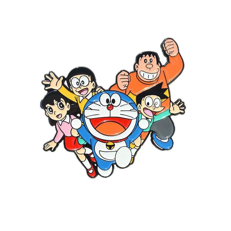 Animation Cartoon Enamel Pins Cartoon Brooch Clothes Backpack Lapel Badges Fashion Jewelry Accessories For Friends Gifts
