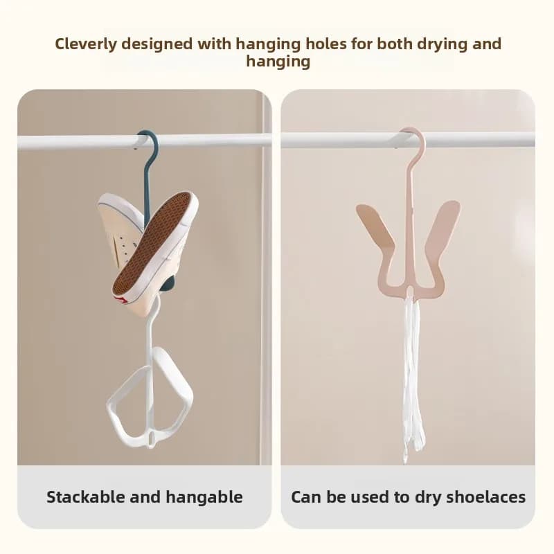 Double Hook Shoe Rack