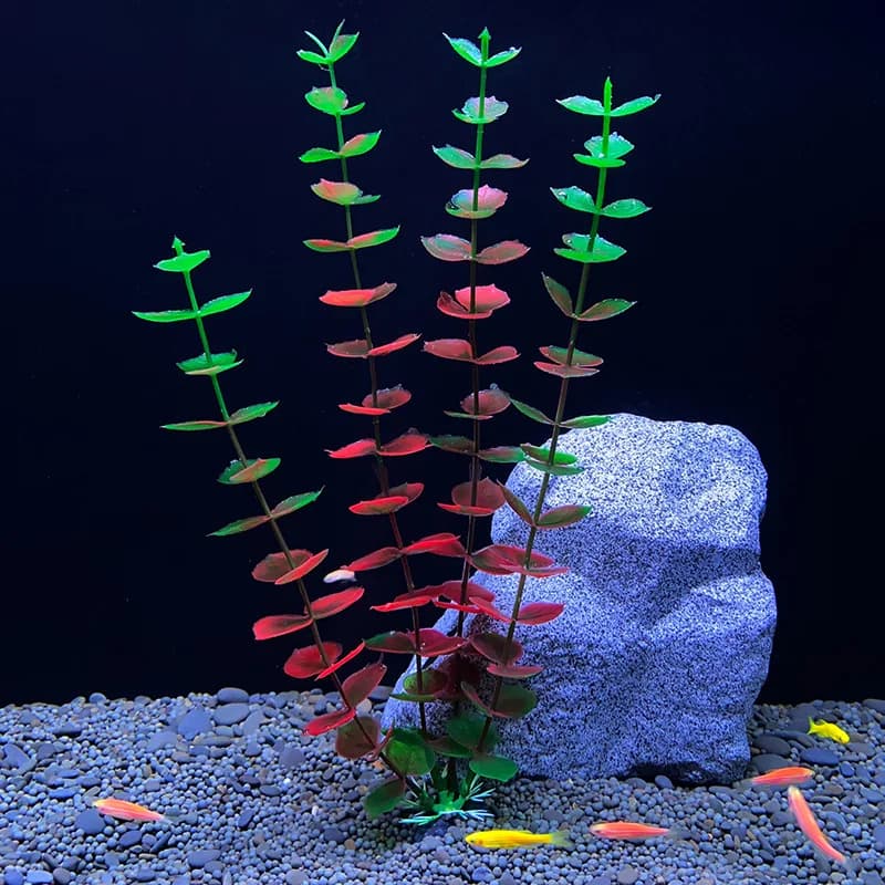 Aquarium Artificial Plants Decoration Fish Tank Landscaping Water Grass Ornaments Aquatic Simulated  Plant Supplies