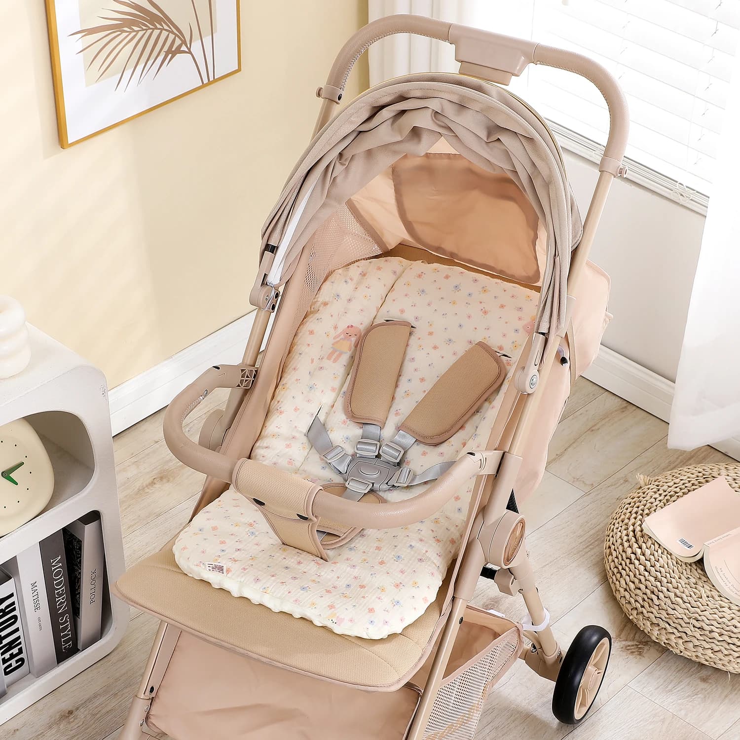 Stroller Seat Cushion Soft Mattress Pad