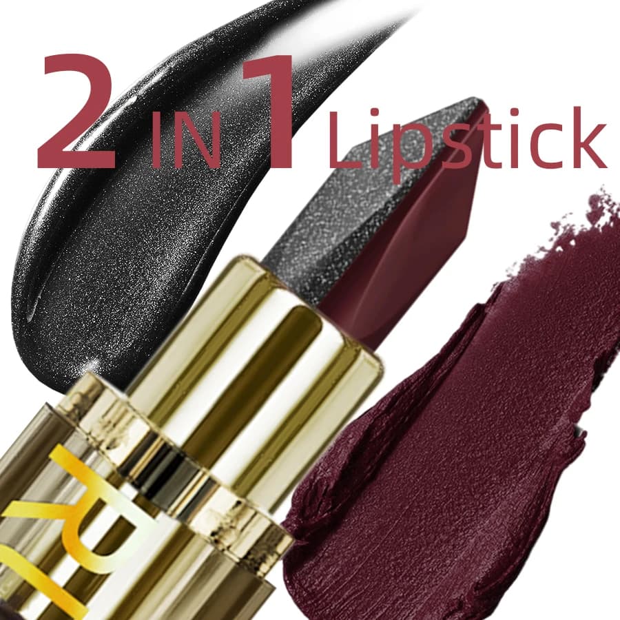 Two-Tone Waterproof Matte Lipstick