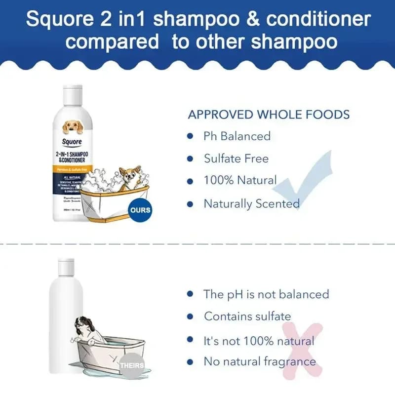 Puppy Shampoo and Conditioner 2 in 1