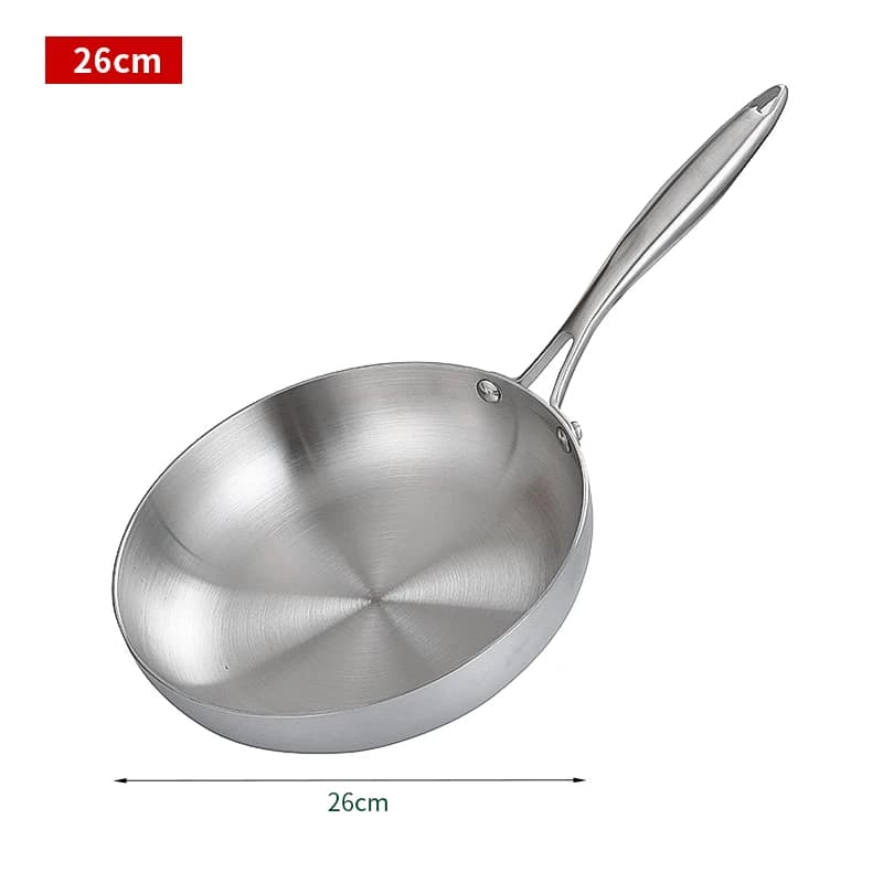 11-Inch Stainless Steel Frying Pan