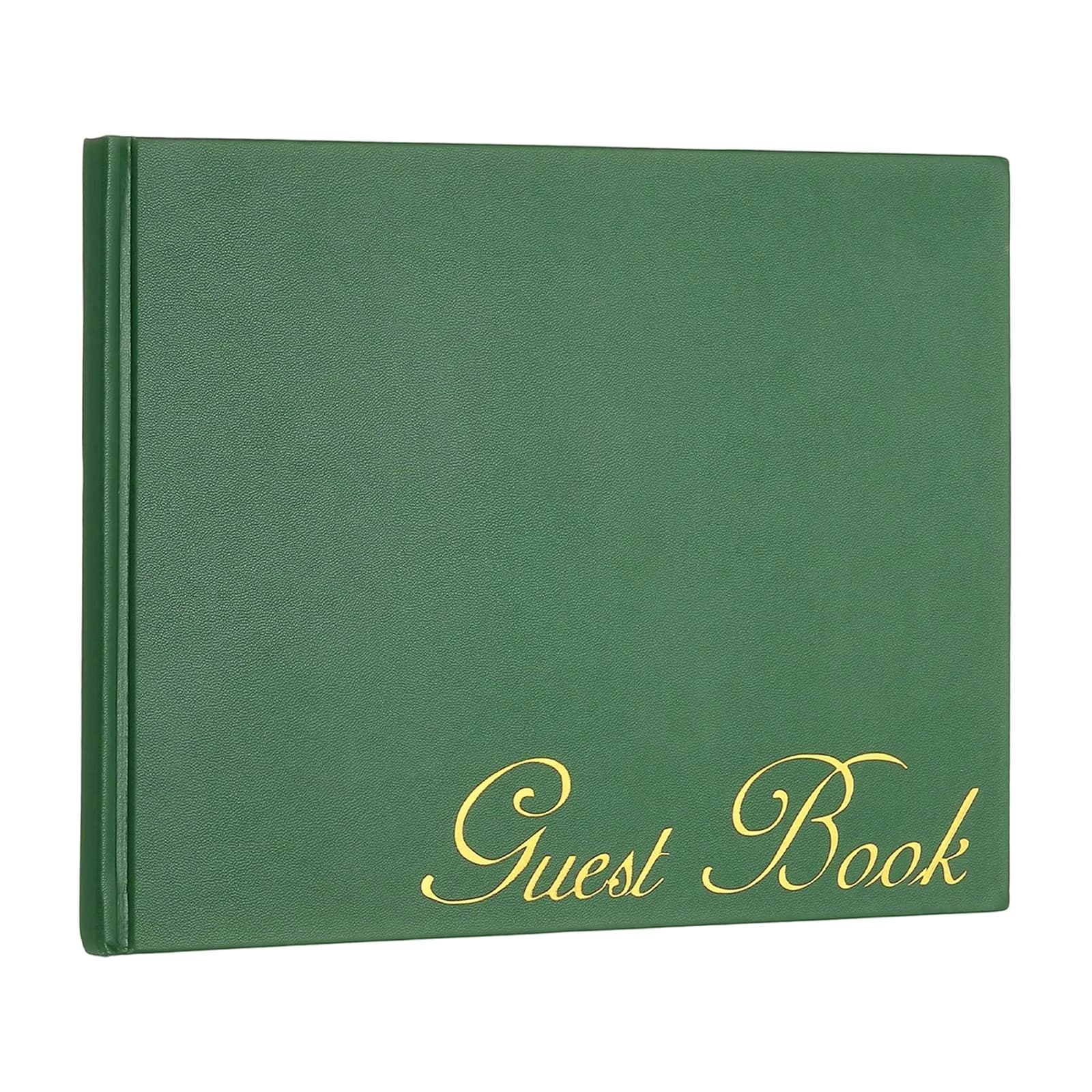 Elegant Leather Guest Book