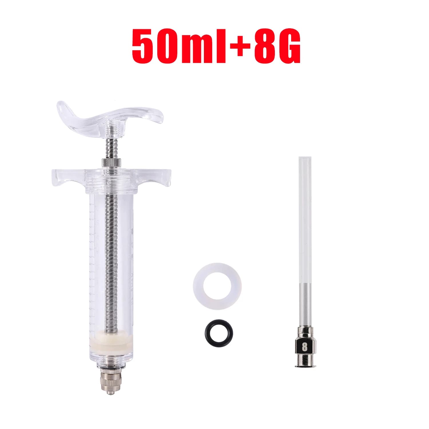 Pet Feeding Syringe with Silicone Gavage Tubes