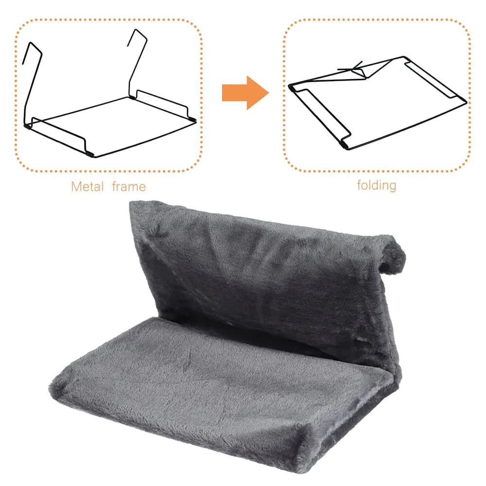 Cat Hanging Bed with Metal Frame