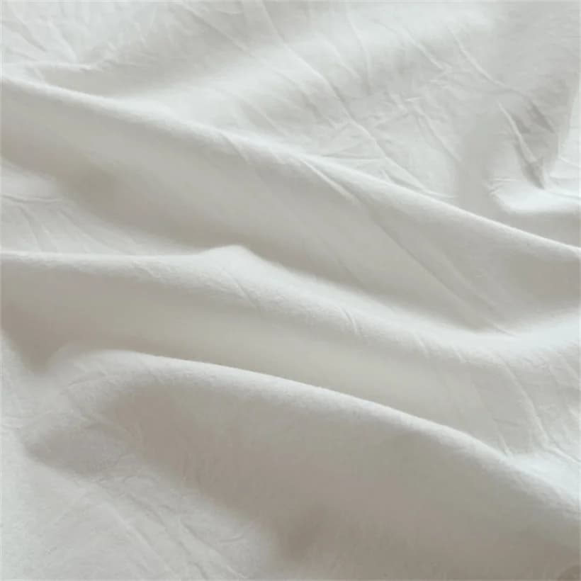 Pure Cotton Flat Sheet Nordic Grid Pattern