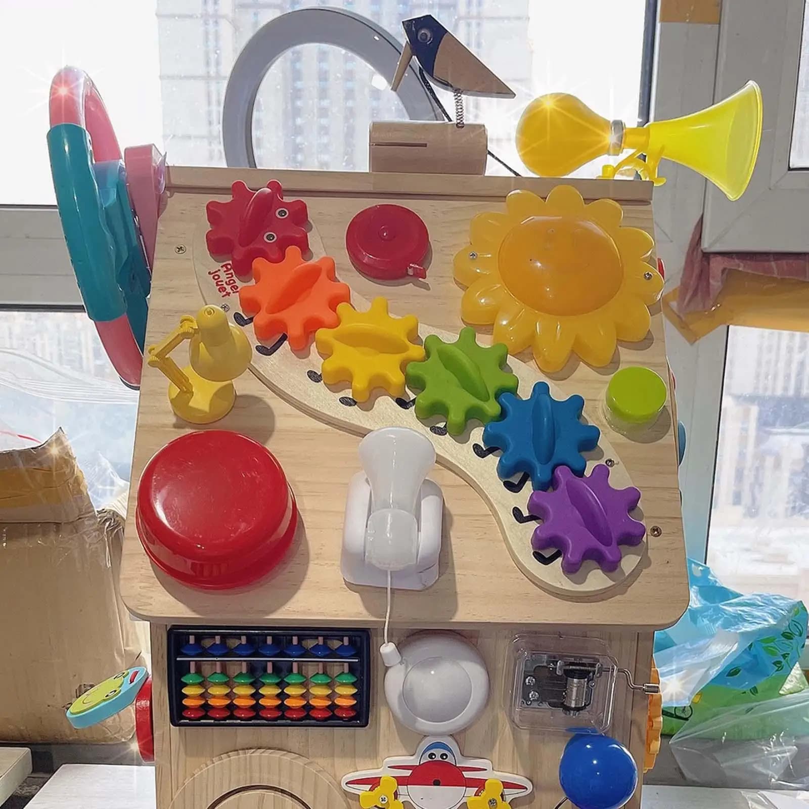 Kids Gear Busy Board Sensory Toy Set