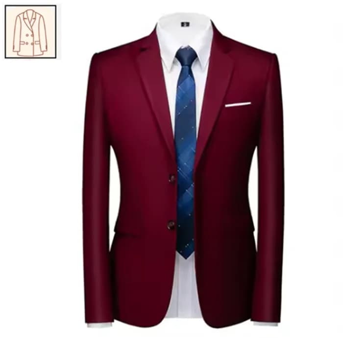 Men's Business Casual Formal Suit