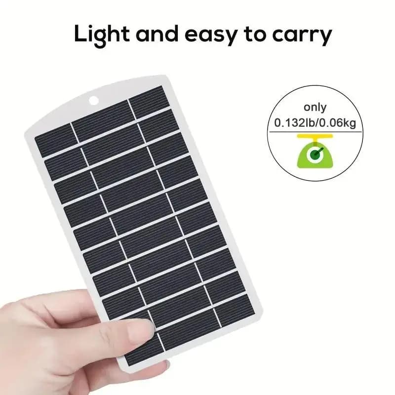 Portable Solar Panel USB Charger