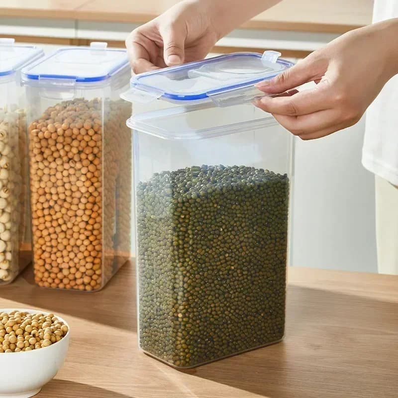 Stackable Food Storage Containers with Lids