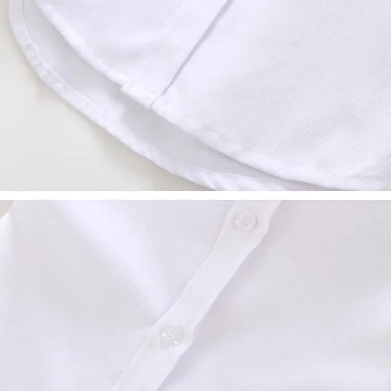 White Cotton Polo Shirt for Boys