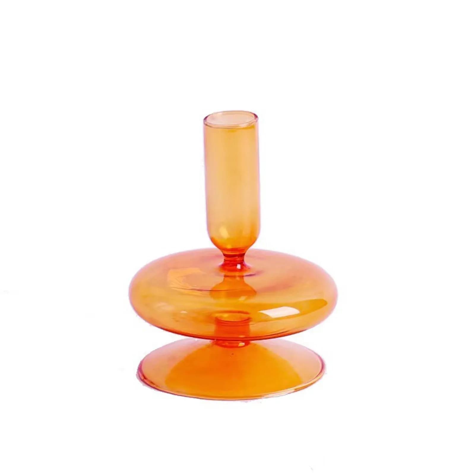 Modern Glass Flower Vase Centerpiece
