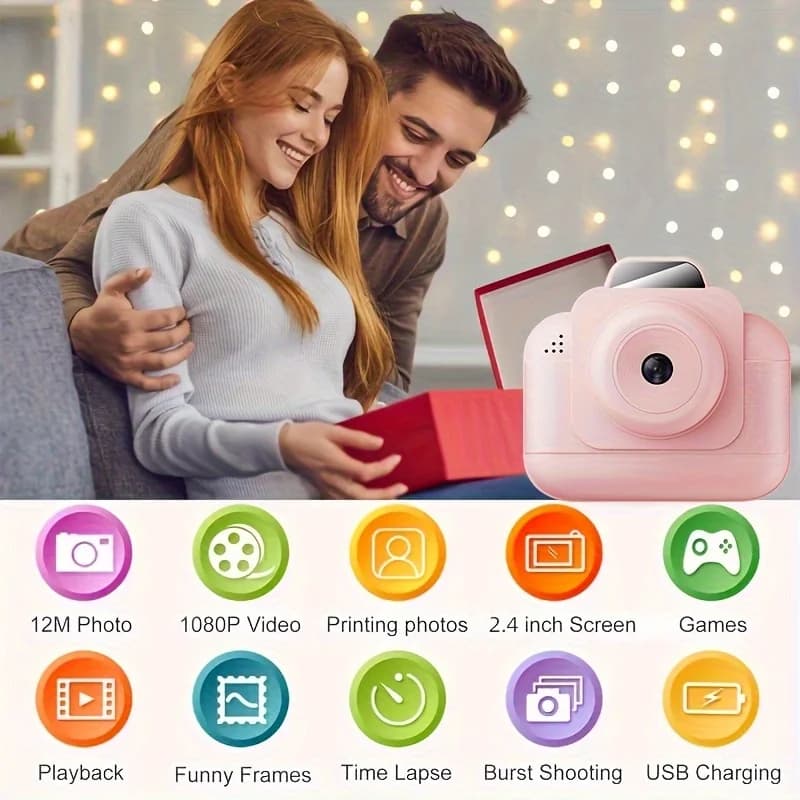Instant Camera Kit with 1080P HD Video