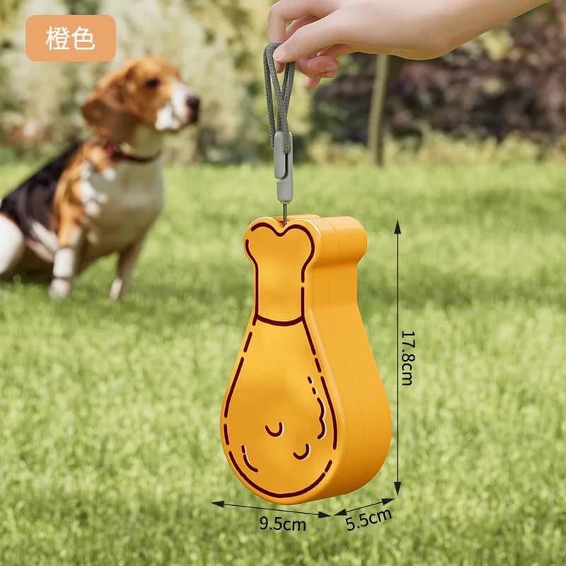 Portable Dog Walking Feeder and Water Dispenser