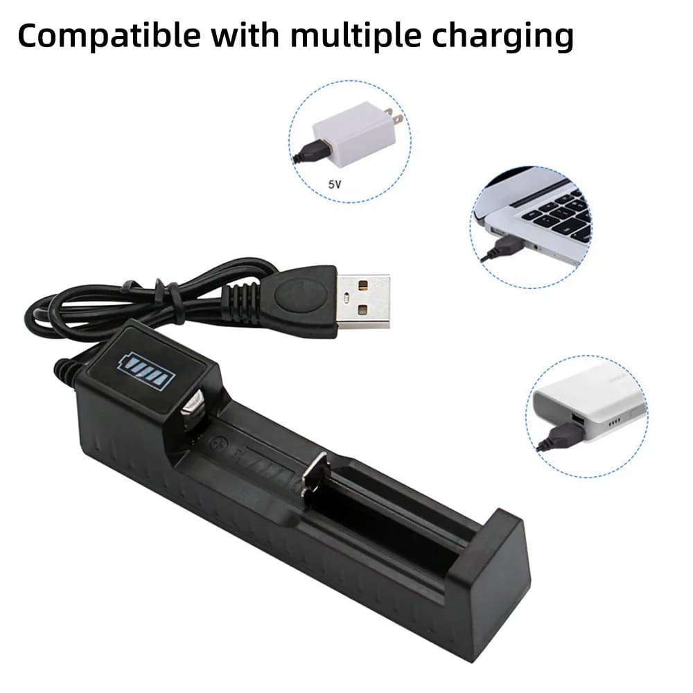 18650 Lithium Battery Charger
