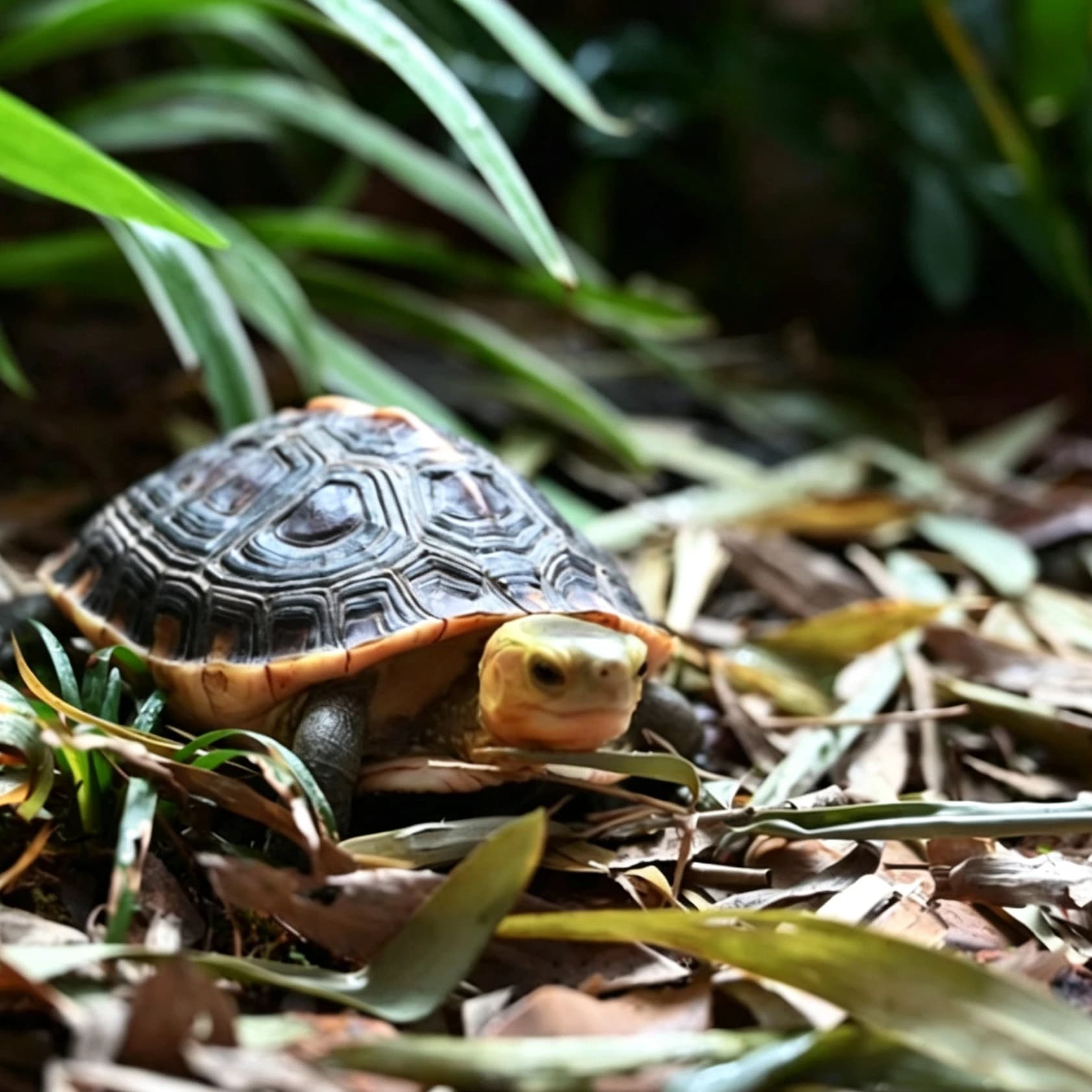 Natural Bamboo Leaf Bedding for Reptiles