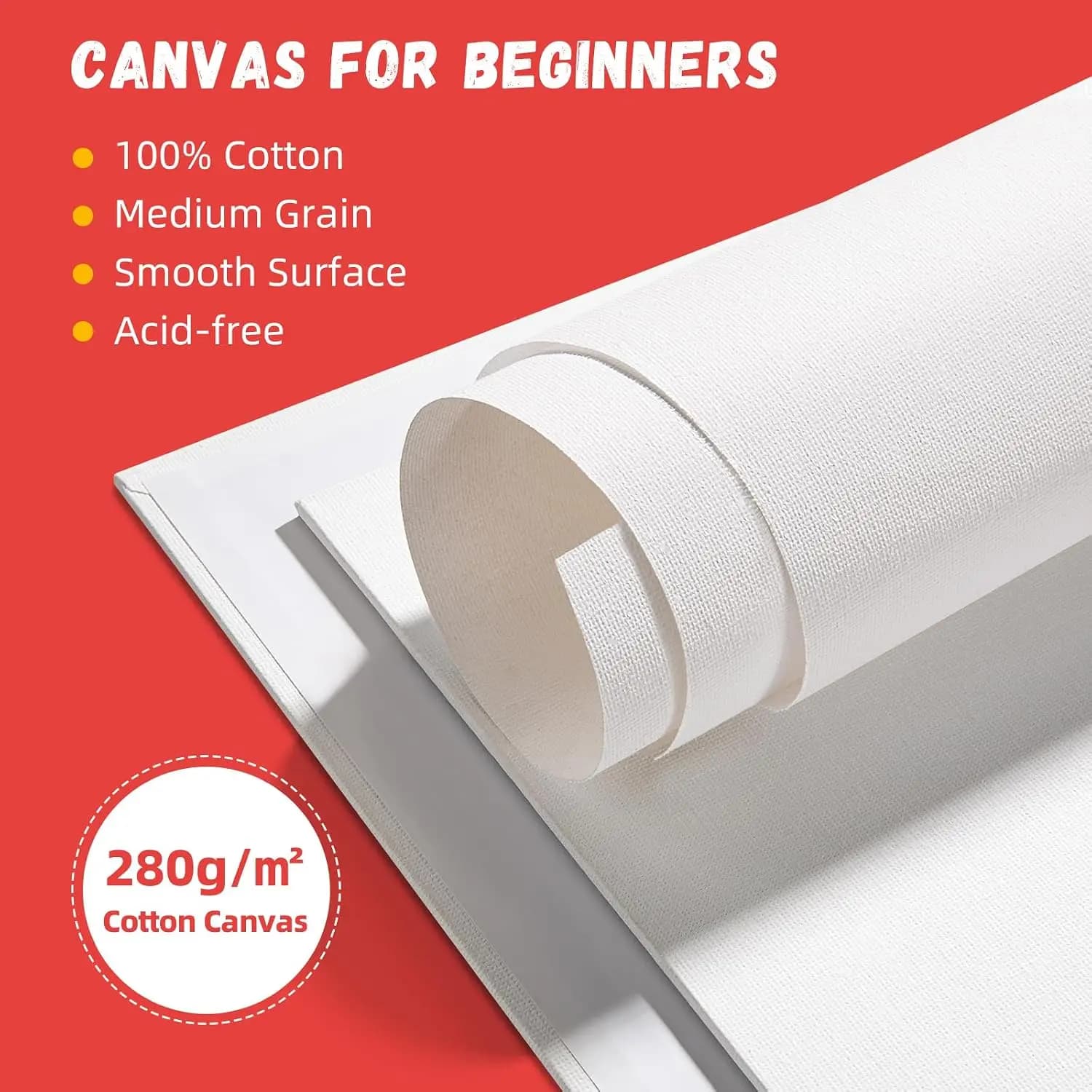 Canvas Boards for Painting 8x10 Inch