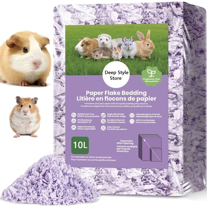 Hamster Bedding Paper Cotton Blend 10L
