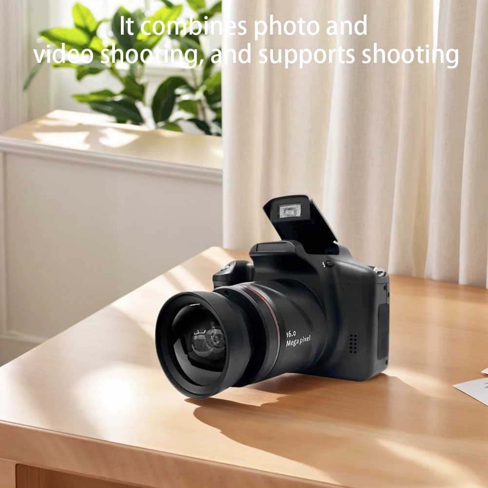 16MP Digital Camera with LCD Screen and 16X Zoom