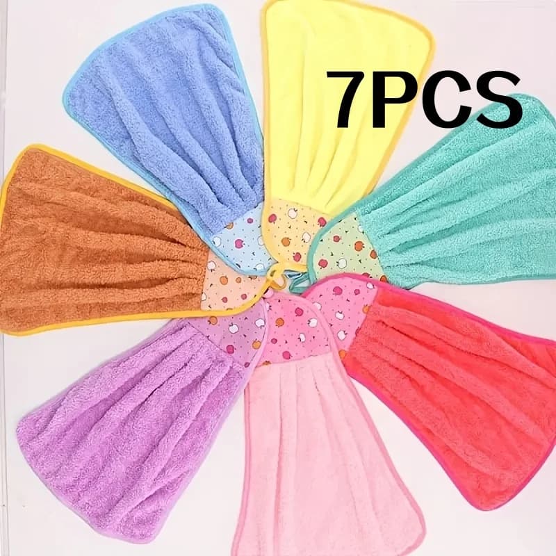 Microfiber Hand Towels with Loops