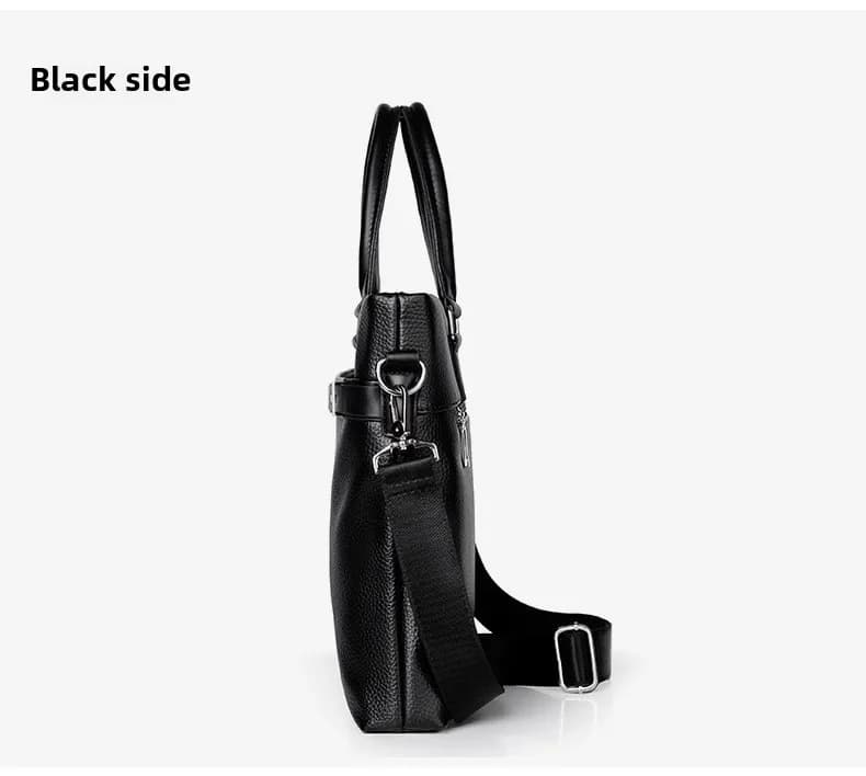 Men's Handbag, Business Casual Horizontal Design, Men's Bag, Official Document, One Shoulder Diagonal Cross Bag, Computer Bag