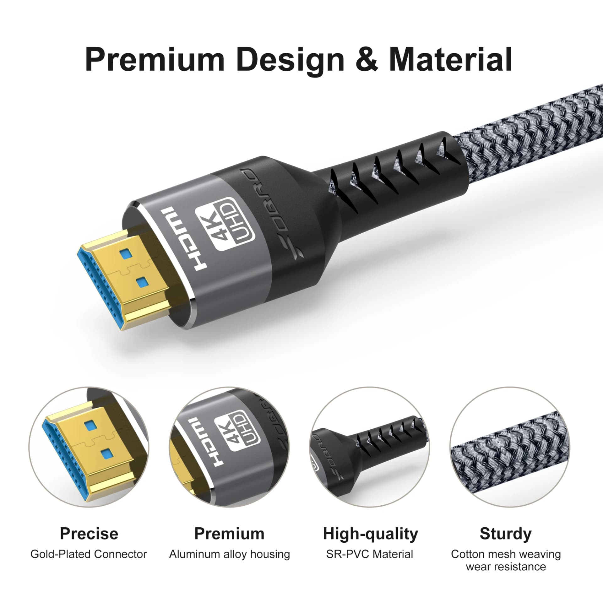 HDMI 2.1 Cable 8K 60Hz 4K 120Hz 3 Meter