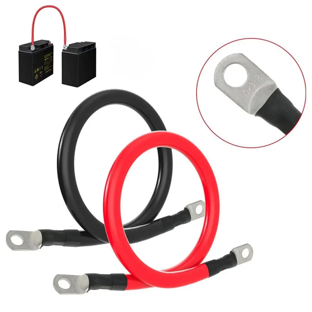 2AWG Heavy-Duty Battery Connection Cable