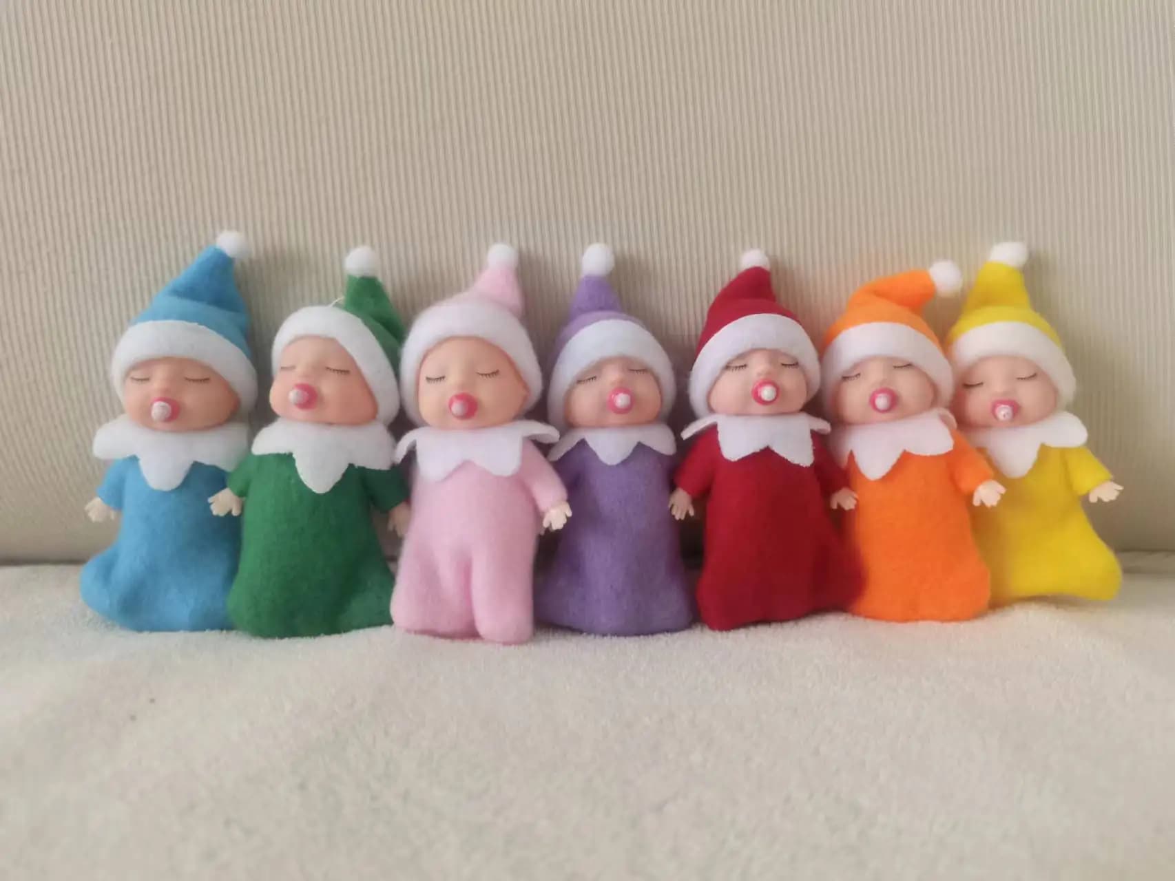 Elf Baby Doll With Pacifier and Movable Limbs