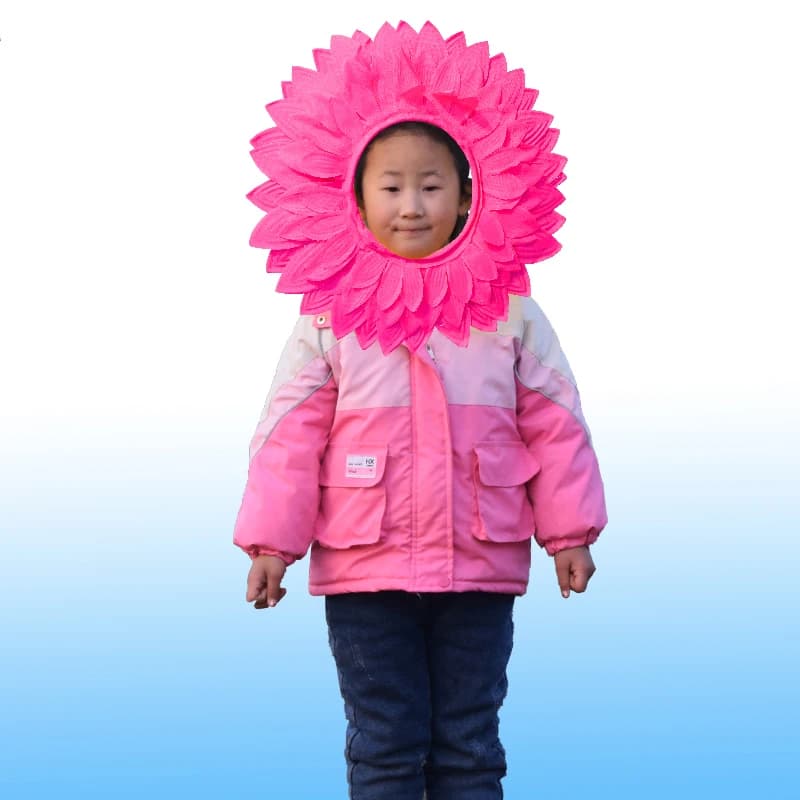 Sunflower Clown Mask Headgear Party Prop