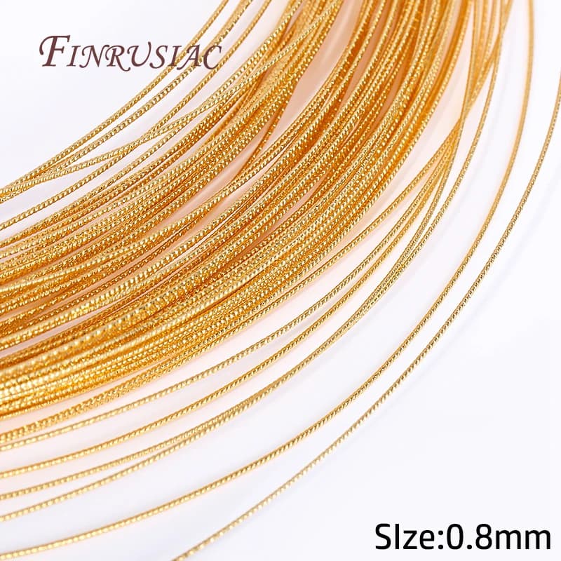 Gold-Plated Copper Beading Wire