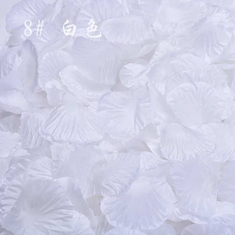 Silk Rose Petals Wedding Ceremony Bulk Pack