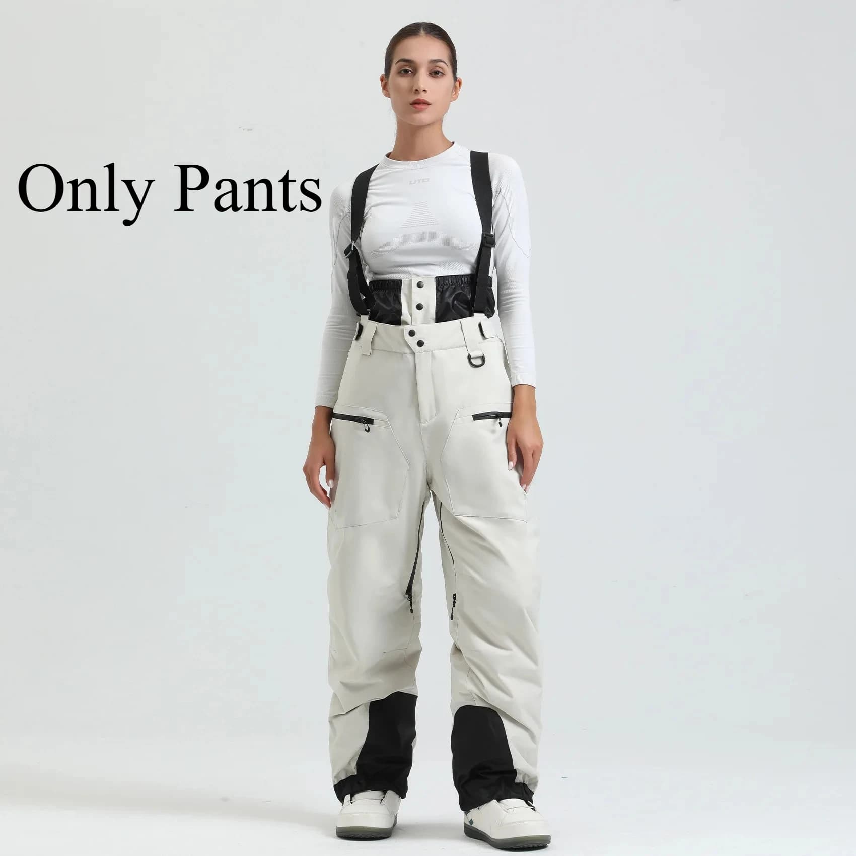 Women's Windproof Waterproof Snow Pants