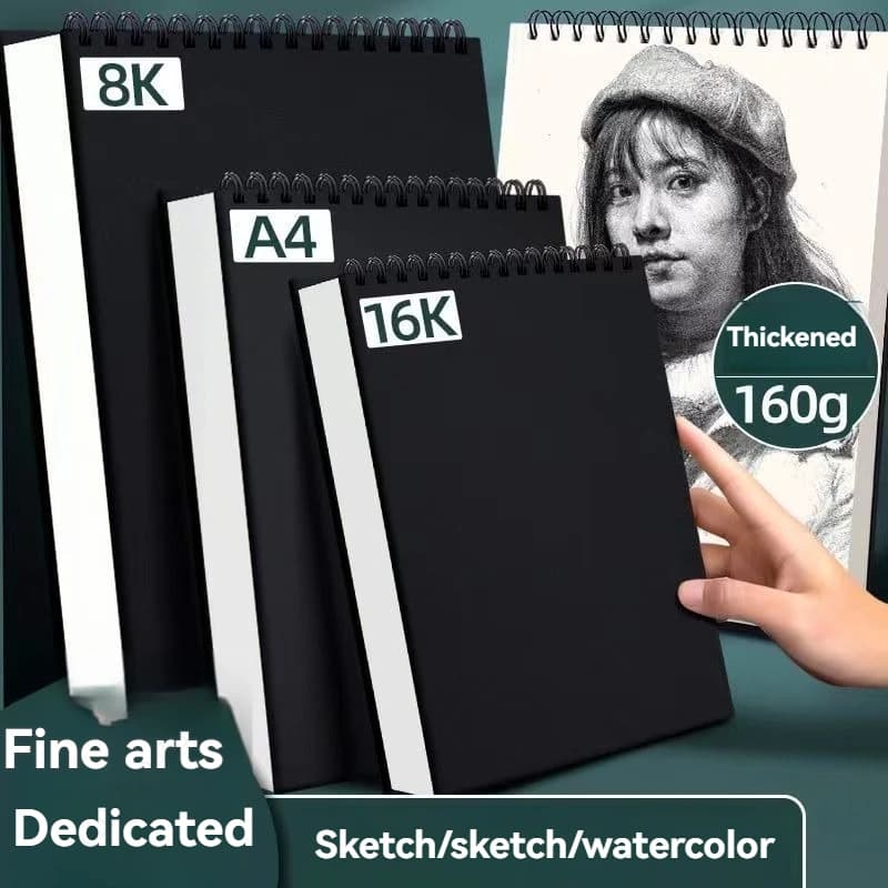 Spiral Bound Sketch Book, 30 Sheets Acid Free