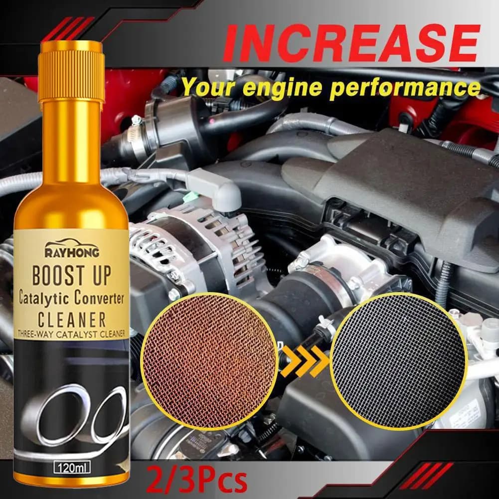 Car Engine Catalytic Converter Cleaner Automobile Cleaner Catalysts Cleaning Supplies Engine Accelerator Removal Carbon Deposit