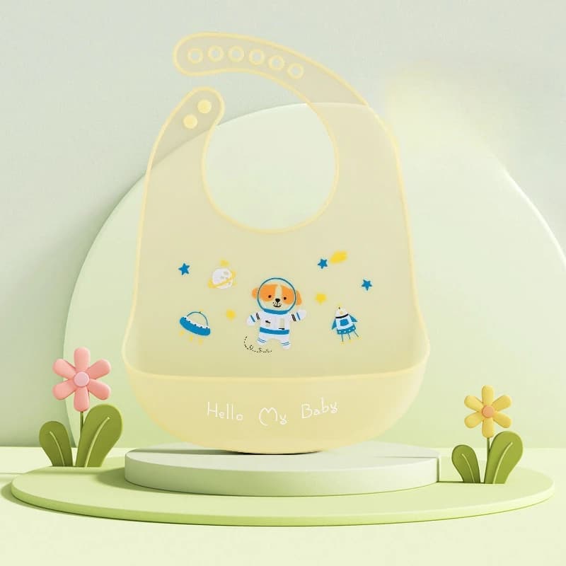 Cute Cartoon Animal Waterproof Baby Bib