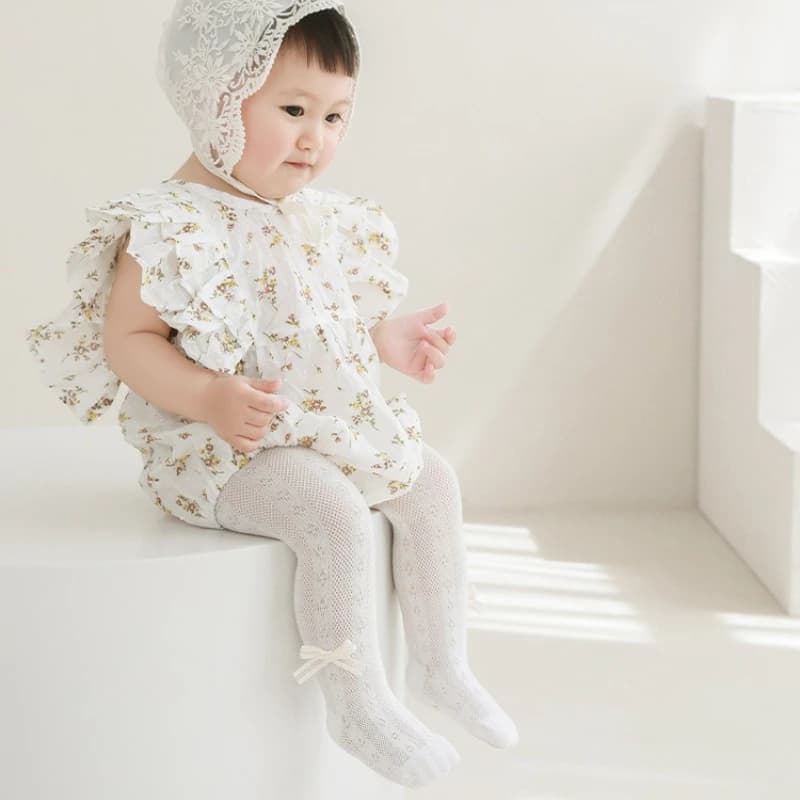 Infant Girls Hollow Out Cotton Tights