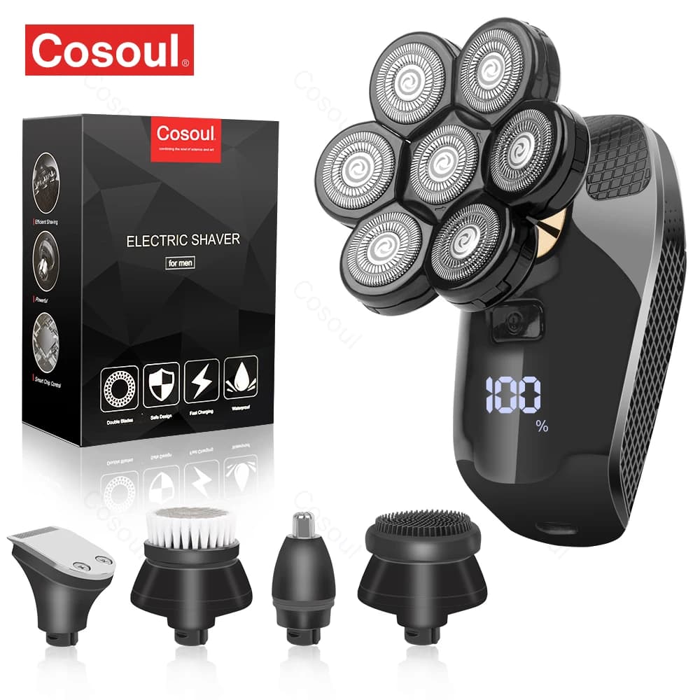 5-in-1 Electric Head and Beard Shaver