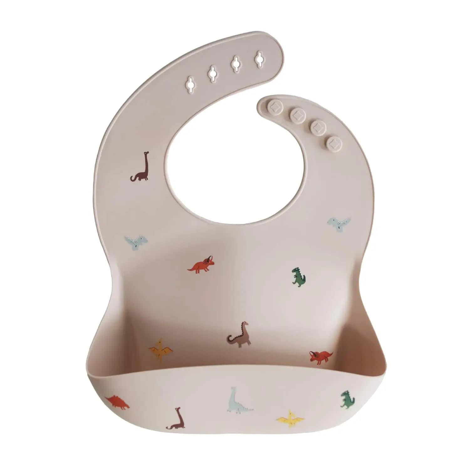 Waterproof Silicone Baby Bib With Crumb Catcher
