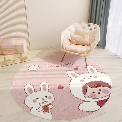 Cartoon Round Area Rug