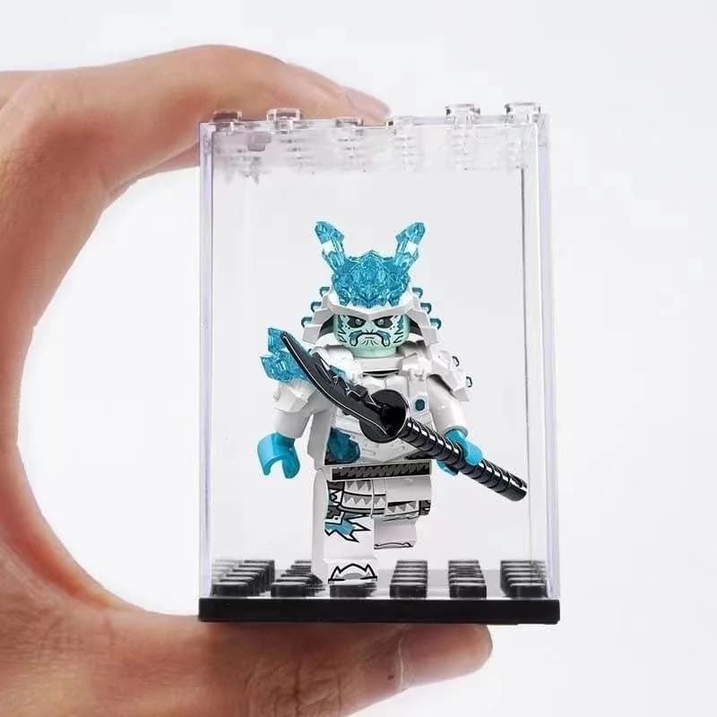 Transparent Display Case for Collectible Figures